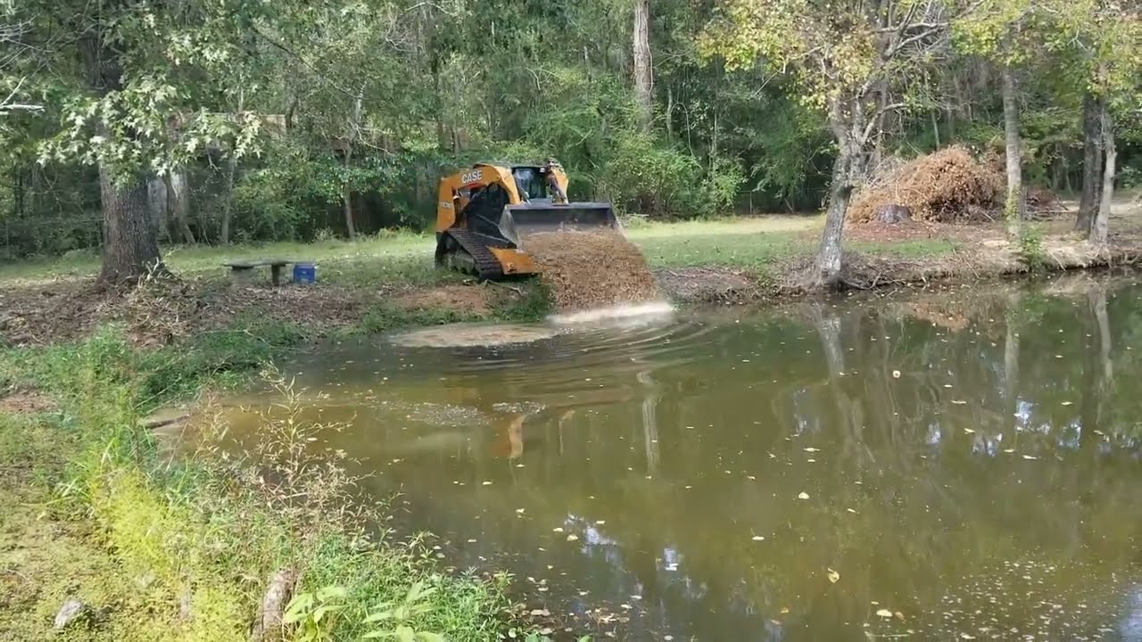 Gravel spawning habitat