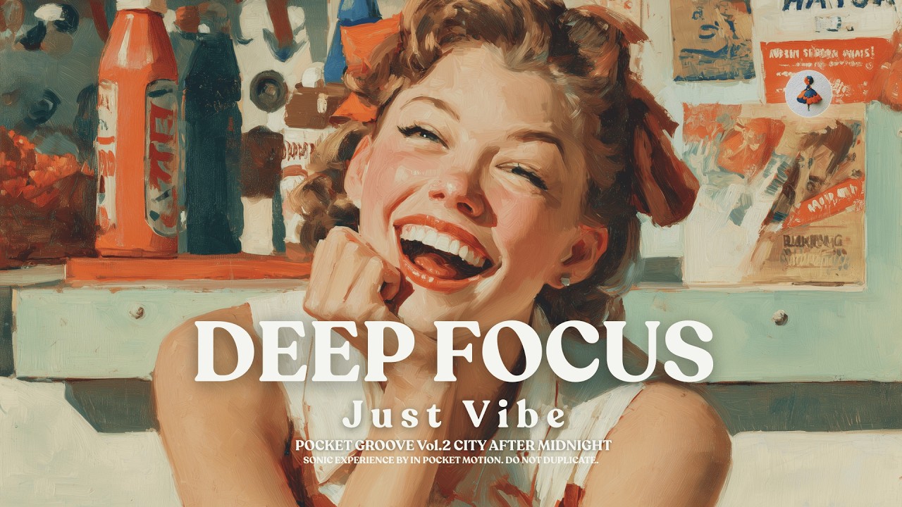 [4K] DEEP FOCUS 🎧 Just Vibe | Sophisticated Grooves for Work & Study