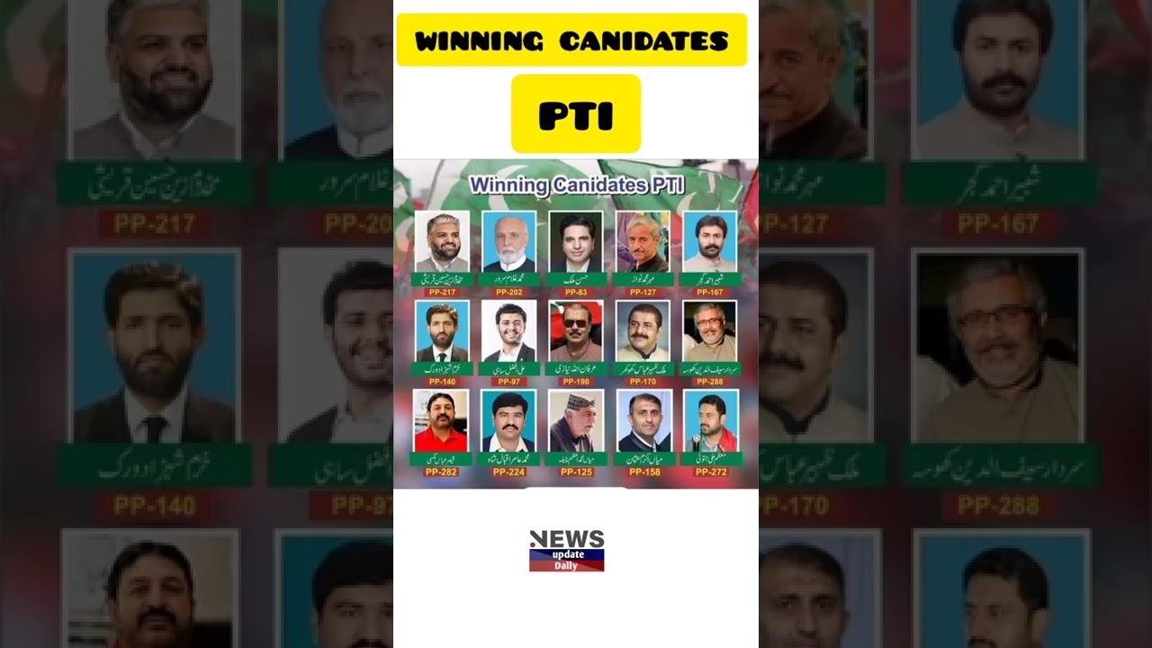 pti winning canidates #imrankhan #shorts #zimnielection #pti