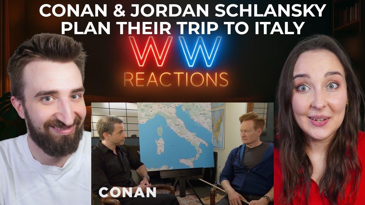 MAMMA MIA!┃Conan & Jordan Schlansky Plan Their Trip to Italy┃REACTION