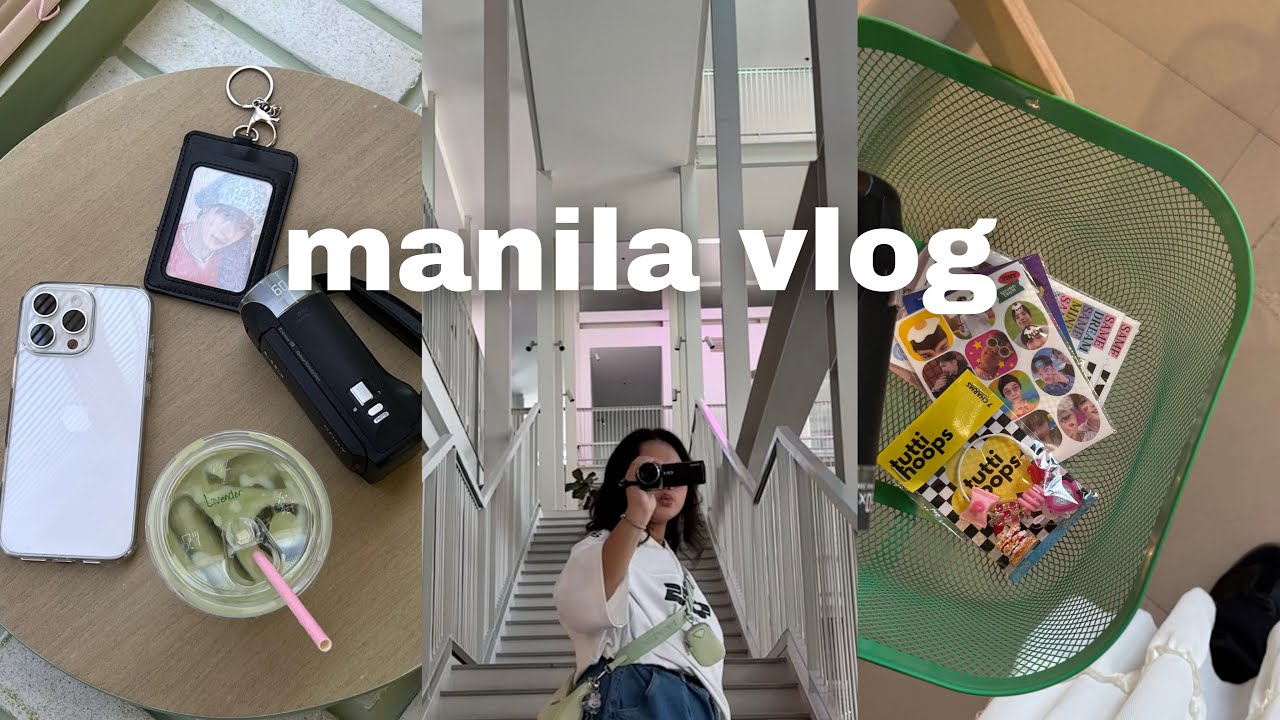 manila vlog: cafes, bgc, salcedo 🍵