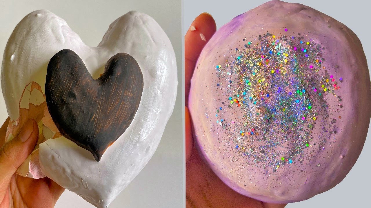 Plaster Clay Cracking ASMR & Relaxation