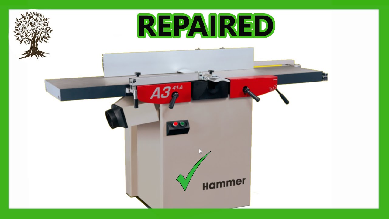 Repaired. Hammer A3 41 Planer Thicknesser