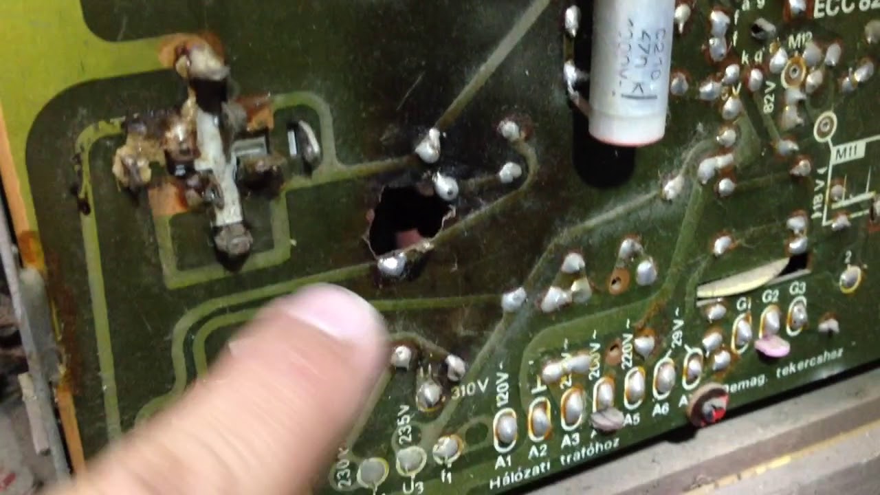 Videoton Munkácsy Color: 3. rész - Modulok és panelek vizsgálata.