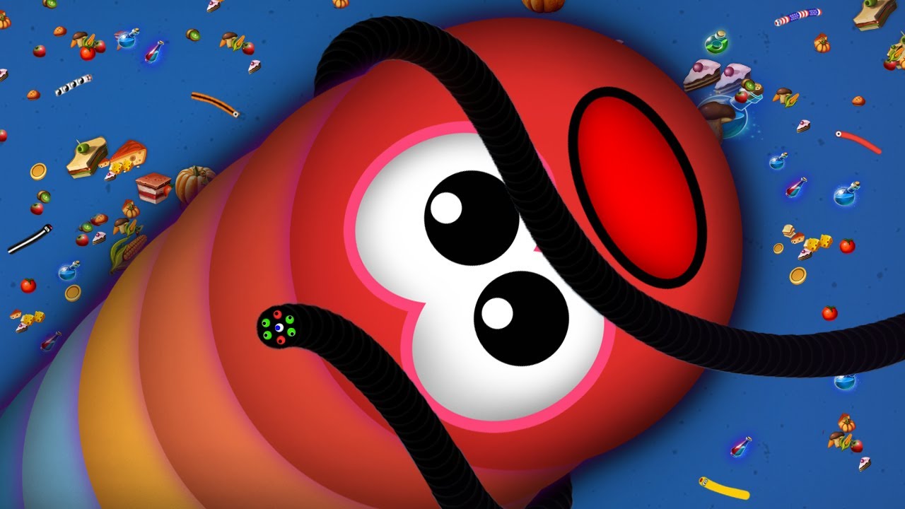 Worms Zone EXE &copy; 007 Epic Strong vs Bad Slither Snake io Best Troll Funny Moments 2021 [P1777369]