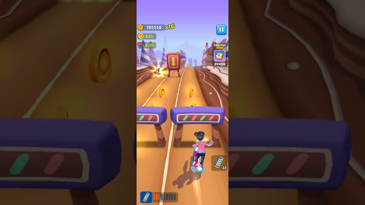 Subway princess runner#game#play#fun#Diary of daily moments