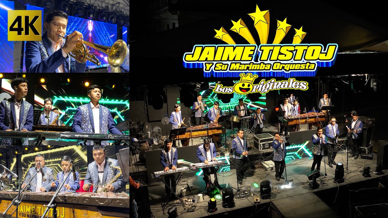 Jaime Tistoj y su Marimba Orquesta Los Originales  -  A Todo Dar 4K