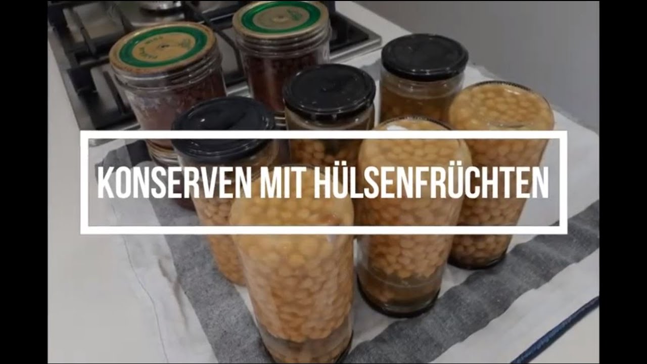 Rezept KOCHEN UND KONSERVIEREN IN EINEM von HÜLSENFRÜCHTEN Kichererbsen und Azuki Makrobiotik Hespe