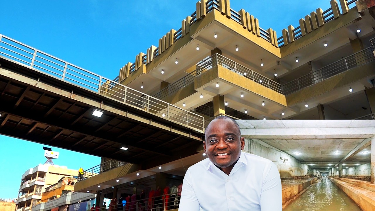 Nakivubo Channel's New Look. Tycoon Ham builds Mall on top of Water flowing