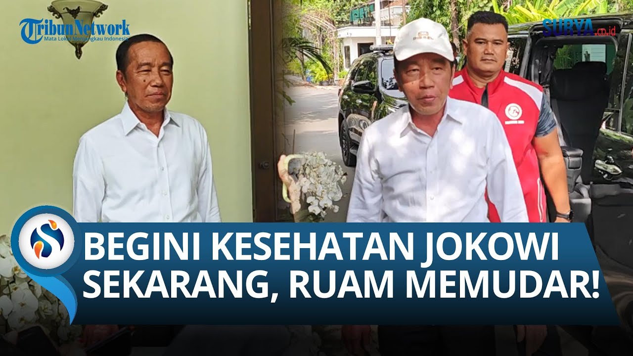 TERBARU Kondisi Terkini Kesehatan Jokowi Sepulang Liburan Bareng Anak Cucu: Ruam Memudar!