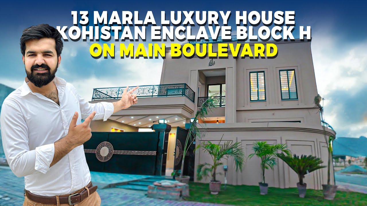 13 Marla Corner House - Main Boulevard Block H Kohistan Enclave - Wah Cantt