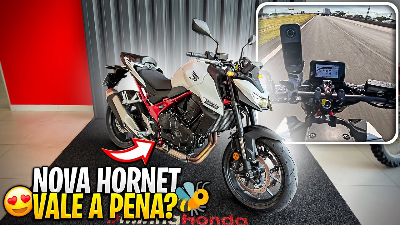 HONDA ME CHAMOU PRA TESTAR A HORNET 750, É BOA? VALE A PENA? HORNET 750 EM DETALHES!!