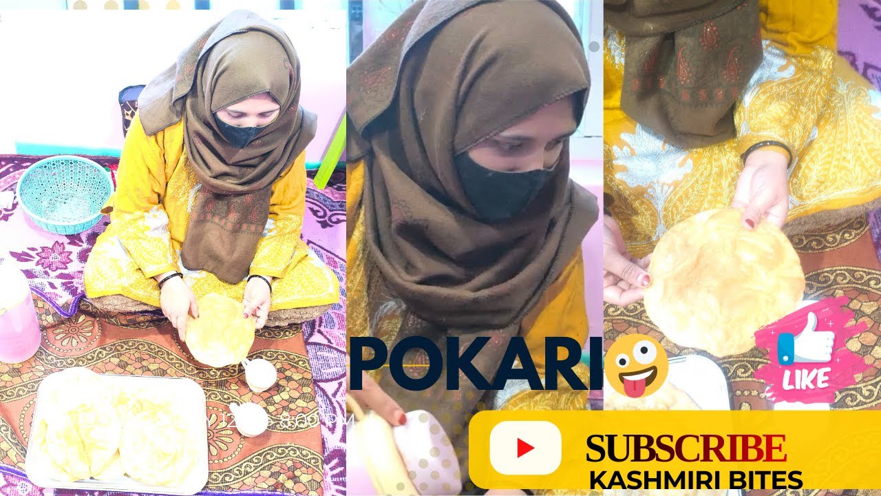 kashmiri noon chai aur POKARI 