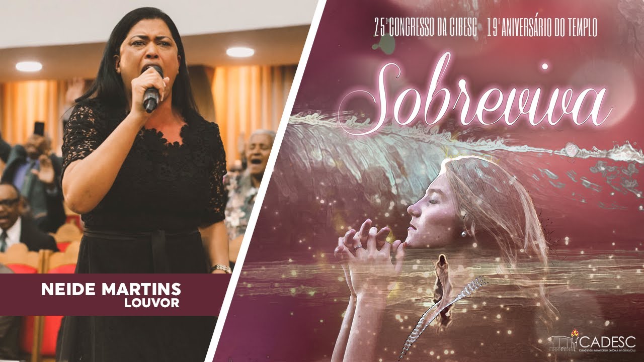 COM MUITO LOUVOR | NEIDE MARTINS | 25º CONGRESSO DA CIBESC