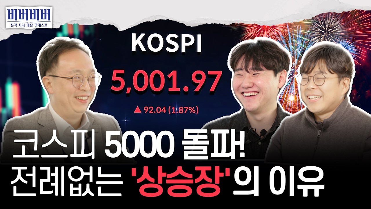 코스피가 미쳤어요! 코스피 상승의 진짜 이유 | b뉴스