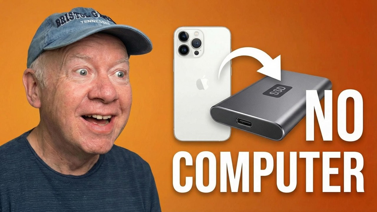 iPhone to SSD | No Computer Needed Full Tutorial