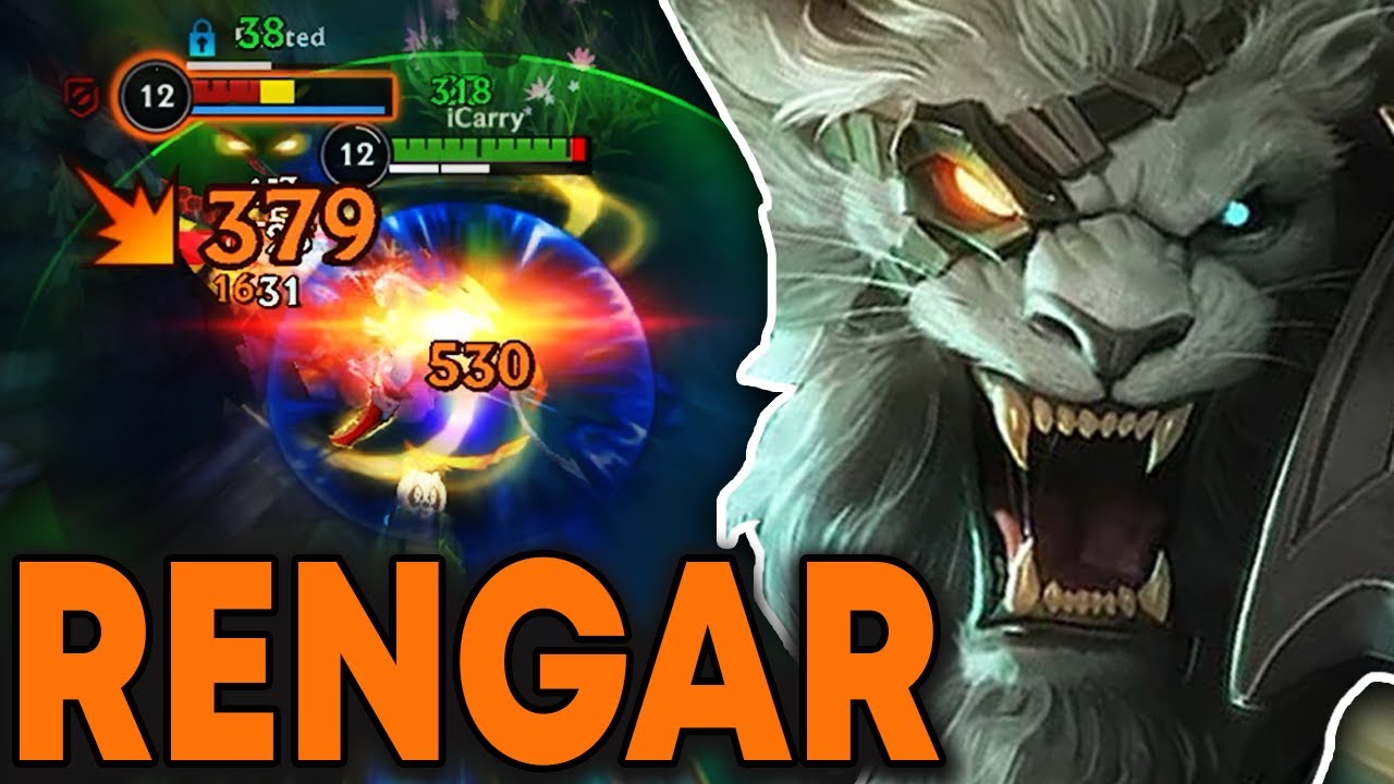 Геймплей Wild Rift Rengar Jungle в 18 сезоне (сборка и руны)