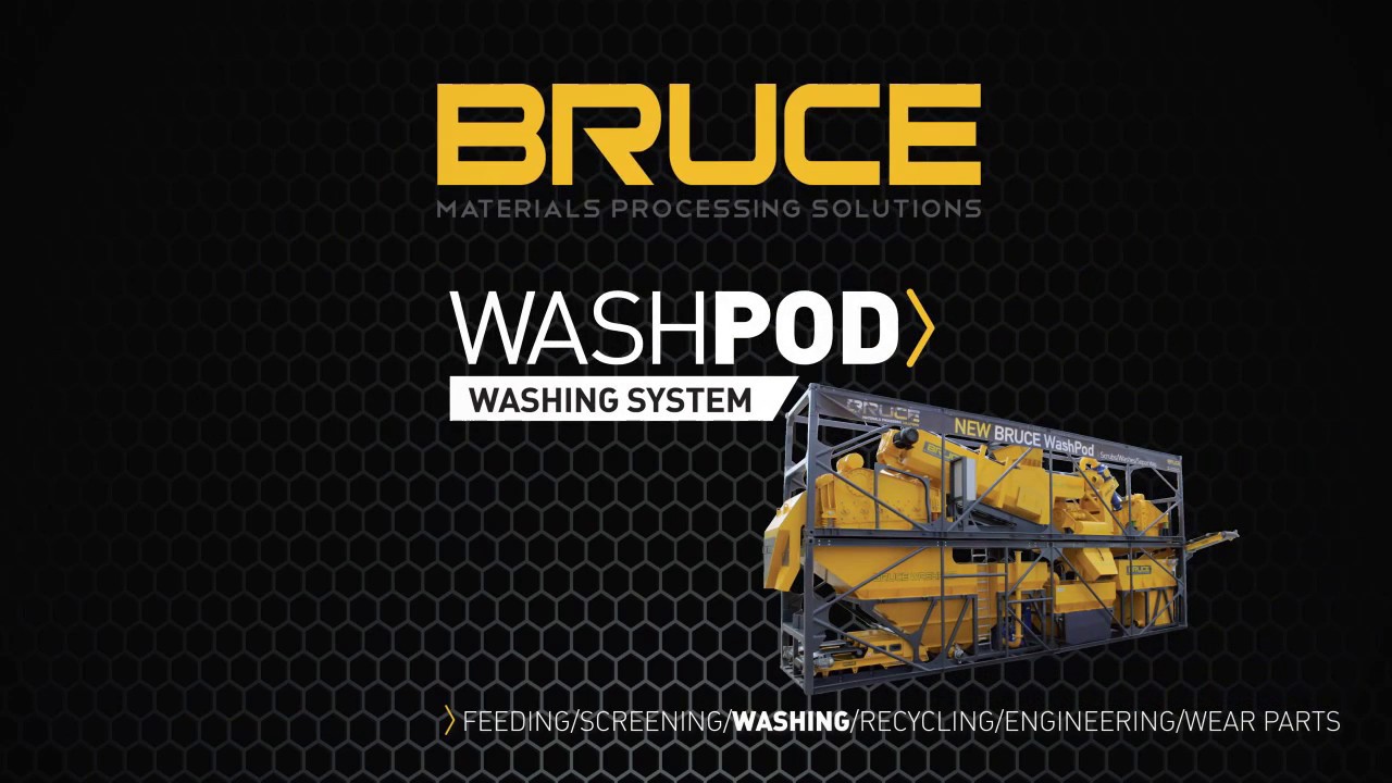 BRUCE WashPOD- Mobile Washing System