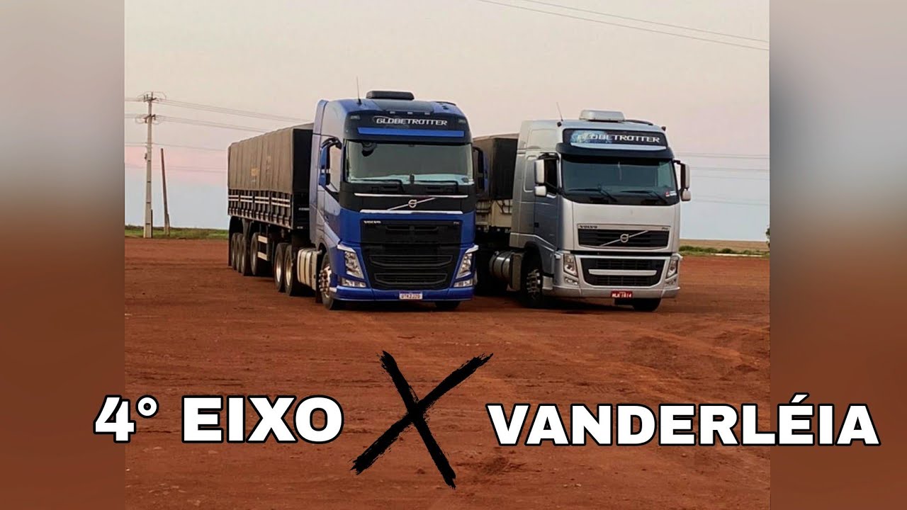 DIFERENÇAS ENTRE A VANDERLÉIA E A CARRETA 4 EIXO!!!