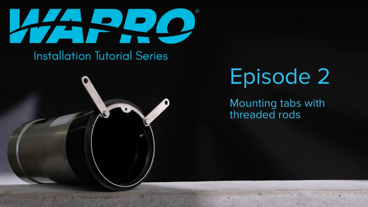 Episode 2 - Threaded Rods - Installation film of WaStop Inline Check Valve by Wapro. How it works.