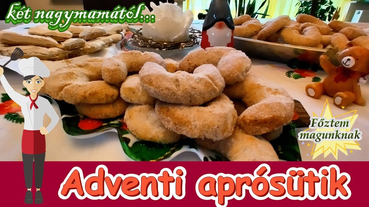 A magyar és a német nagyi receptjei aranyozzák be az adventi időszakot