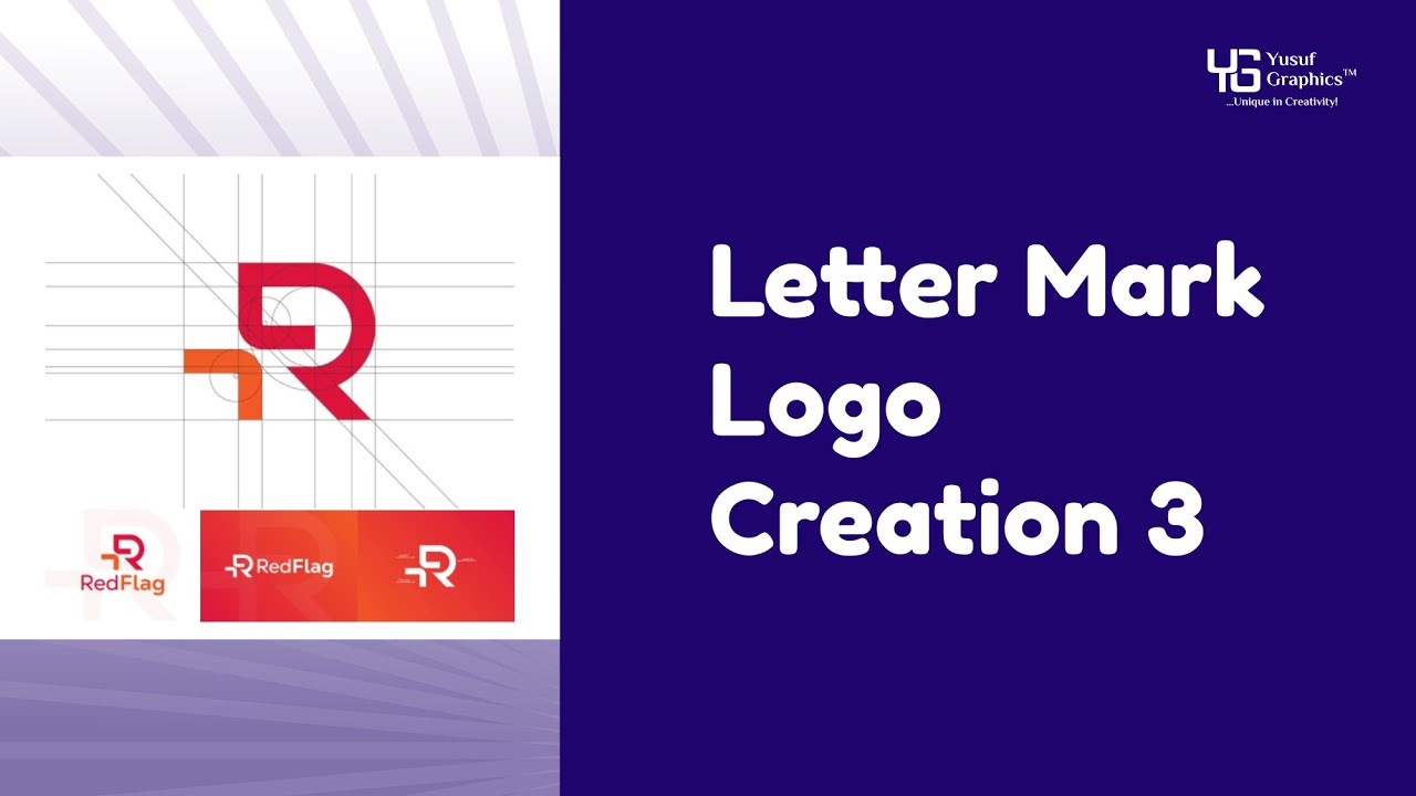 How to Replicate LETTER MARK LOGO Using GRID System