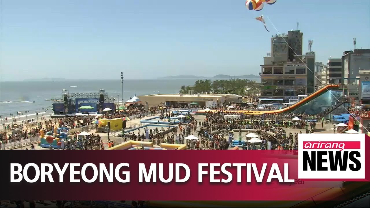 [Smart A+] 2018 Boryeong Mud Festival in full swing on Daecheon Beach