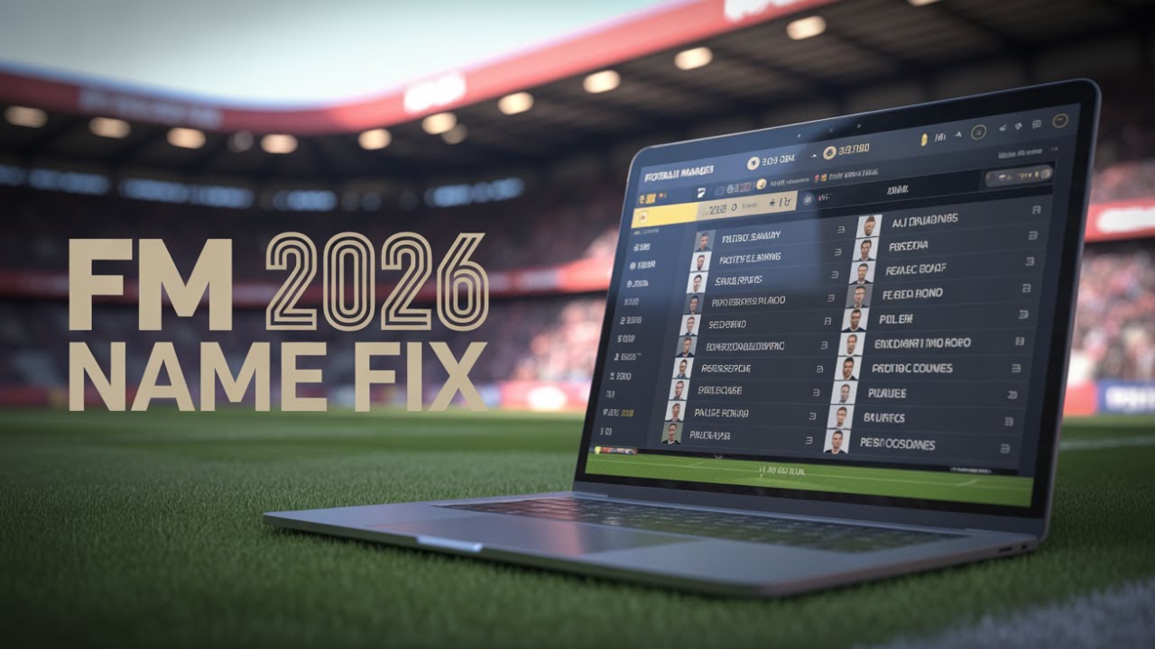Как установить Real Name Fix в Football Manager 26