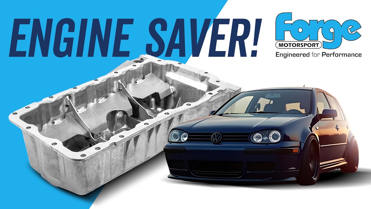 Fitting a NEW FORGE baffled Oil Sump the Mk4 Golf GTi 1.8t - VW Golf Mk4 GTi 20v Turbo / GT TDi
