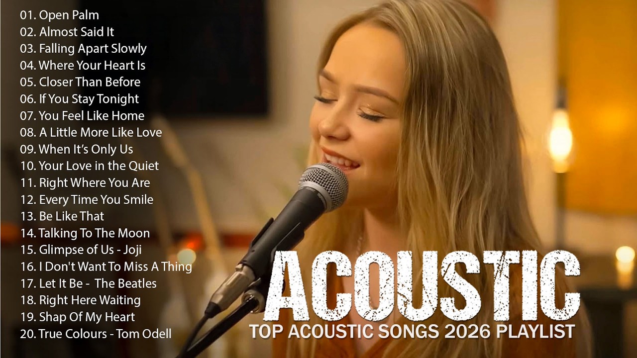 Acoustic Covers Of Popular Songs - New Acoustic Of Popular Love Songs Of All Time 2026