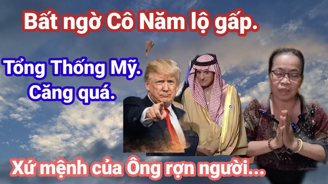 🙏Bất ngờ Cô Năm lộ gấp. Tổng Thống Mỹ.xứ mệnh của Ông nghe rợn người.🙏 Cho Đời Vlog. 