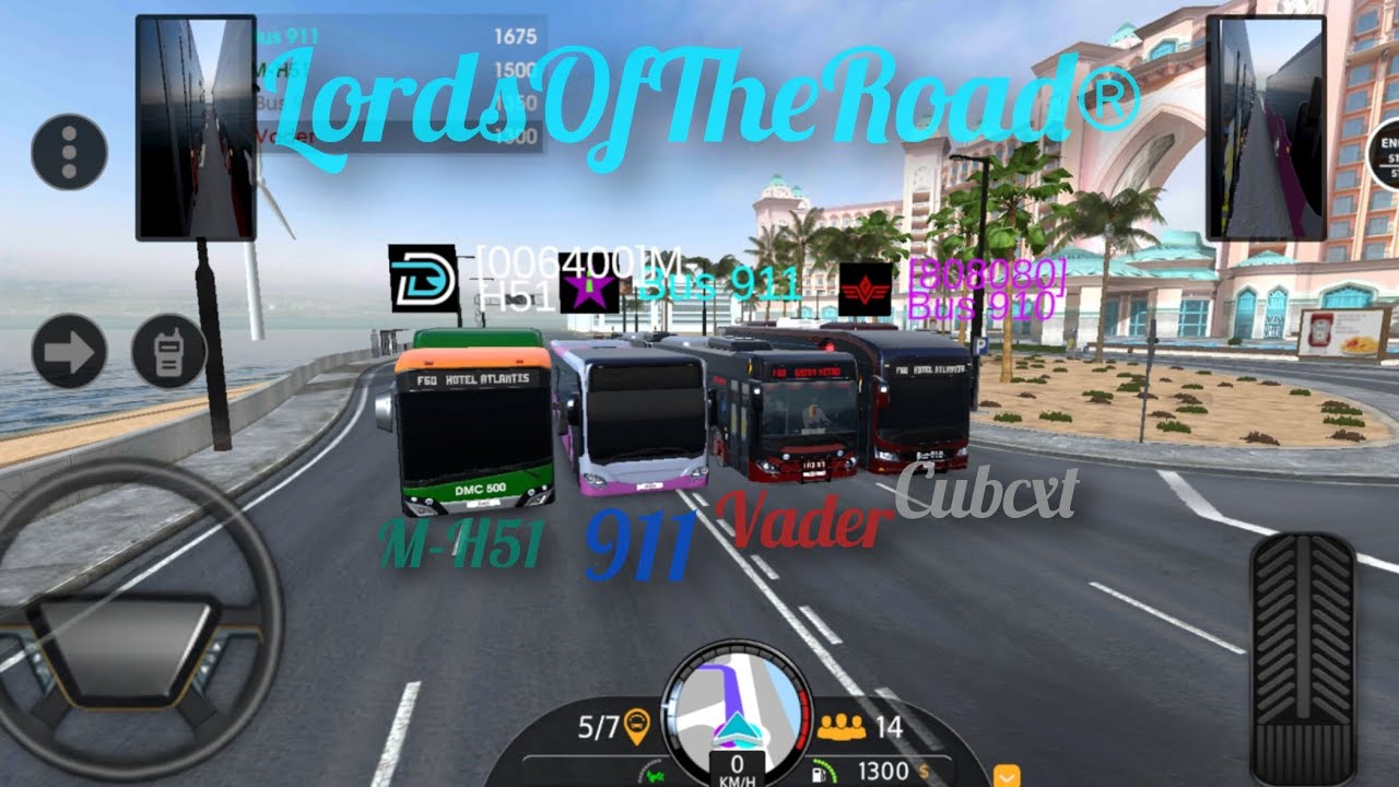 Bus Sim Evo 23, Dubai route 7 multiplayer 
