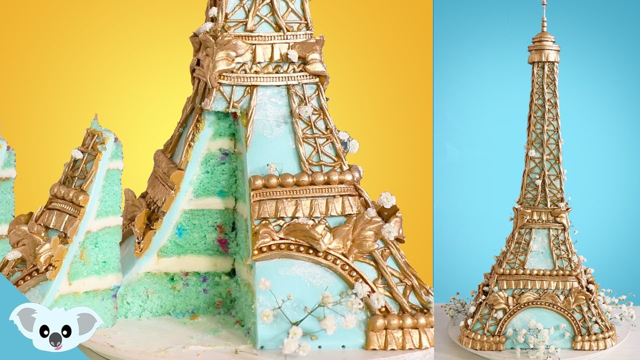 Eiffel Tower Cake Ideas | Amazing Cakes How To | Koalipops