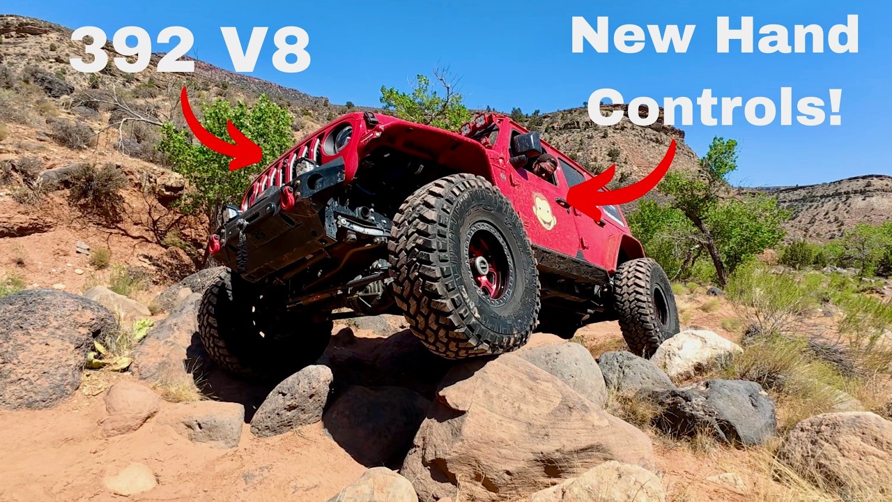 Тестирую Jeep 392 с УНИКАЛЬНЫМ ручным управлением!