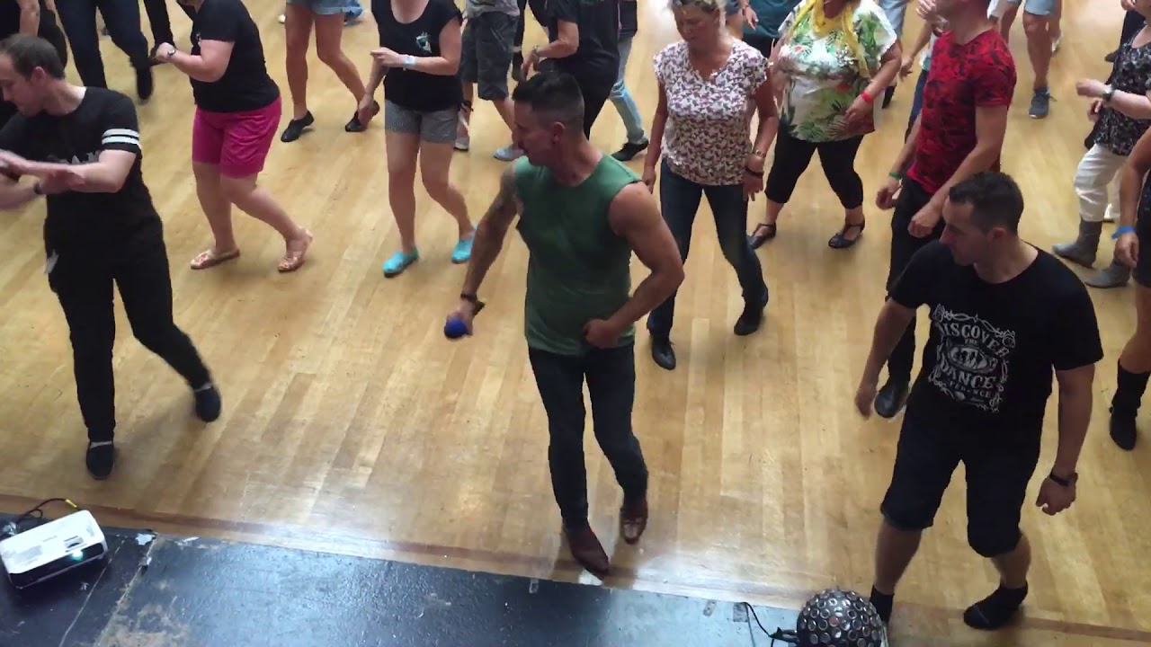 Blaze Of Glory Line Dance by S Ward, N Poulsen, F Whitehouse & S McKeever @2018 Eurodance