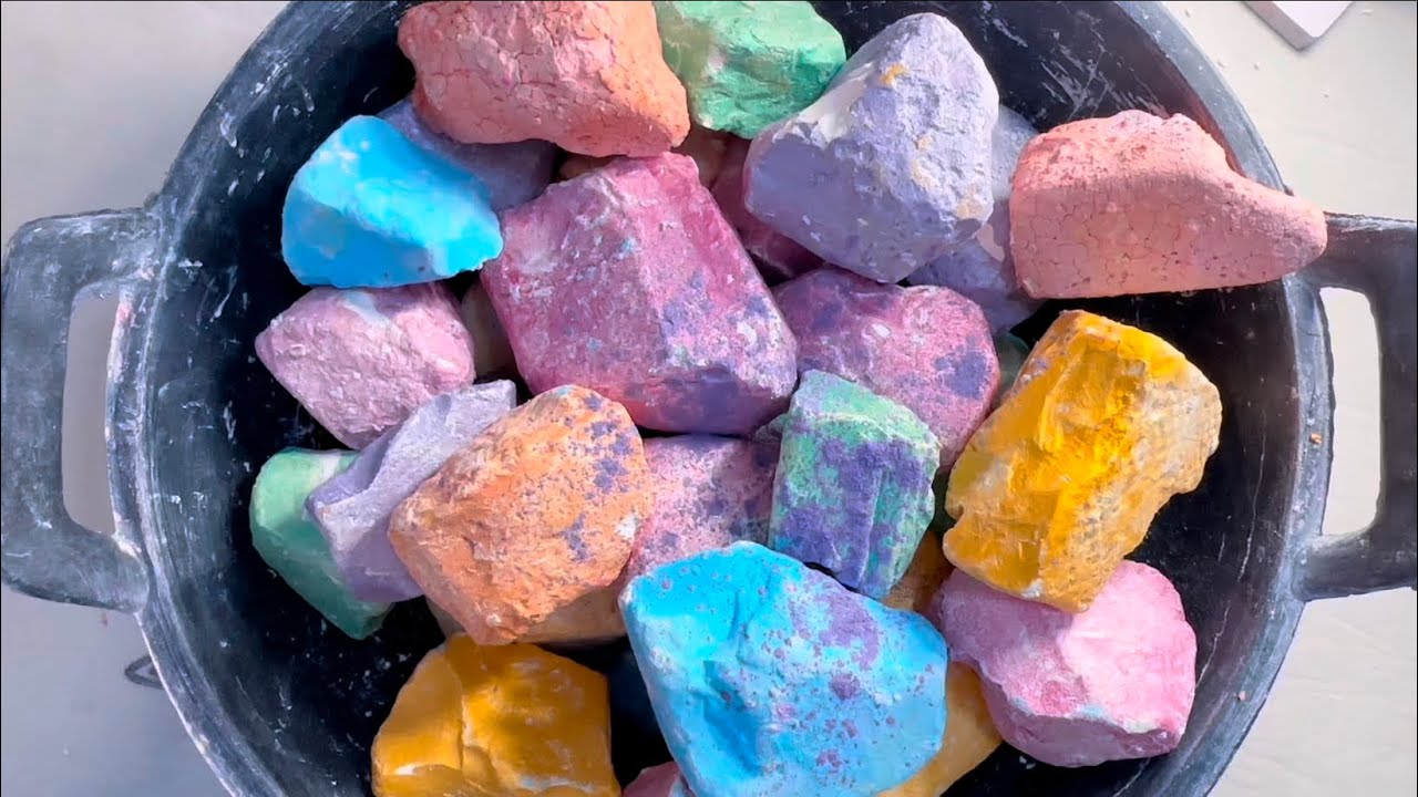 Colorful Jumbo Chalk～ ASMR