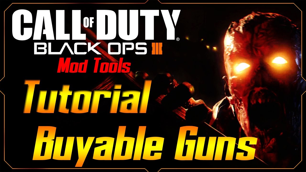 Black Ops 3 Mod Tools tutorial Ep.8 Adding Guns/buyables