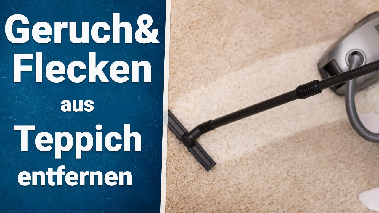 Teppich riecht muffig? | Flecken und Geruch aus Teppich entfernen