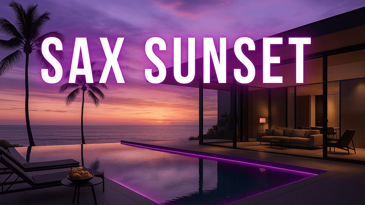 Sax Sunset Lounge 2025 | Smooth Chill-House Beats