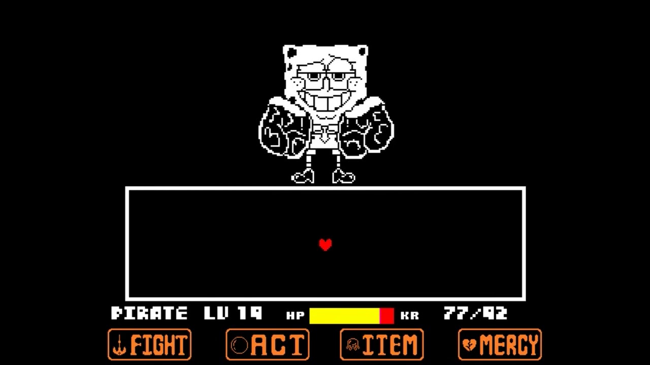 spongeswap spongebob fight phase 1 no heal!