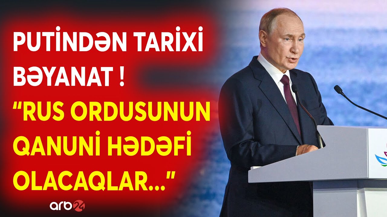 SON DƏQİQƏ! Rusiyadan MÜHARİBƏ XƏBƏRDARLIĞI - Putin NATO-nu TƏHDİD ETDİ - 