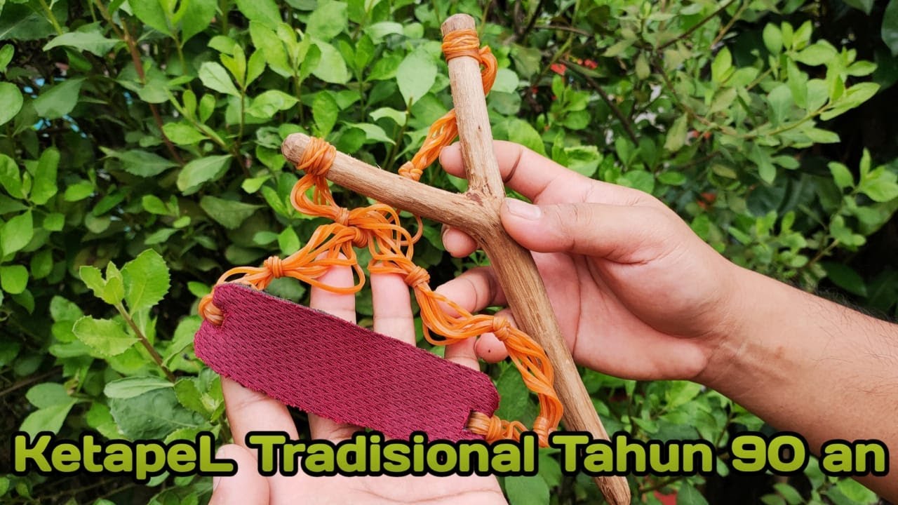 Cara Membuat Ketapel Tradisional