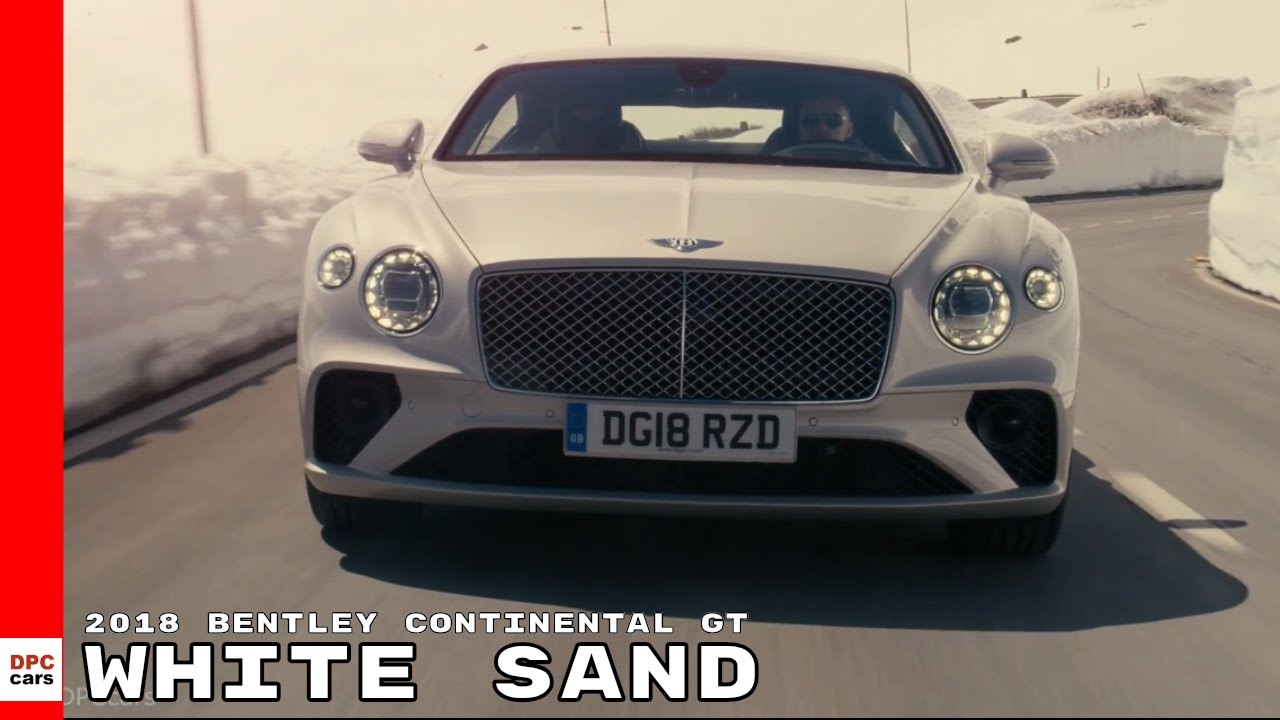 2018 Bentley Continental GT - White Sand