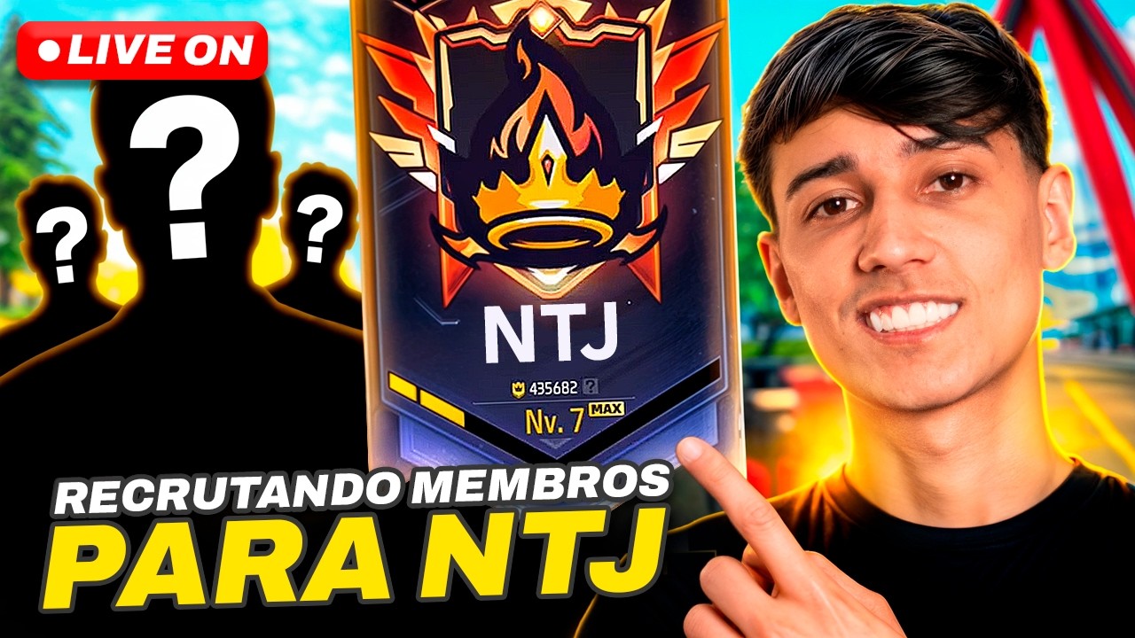 RECRUTANDO MEMBROS PRA GUILDA! 💚 LOUD BAK FREE FIRE LIVE 💚
