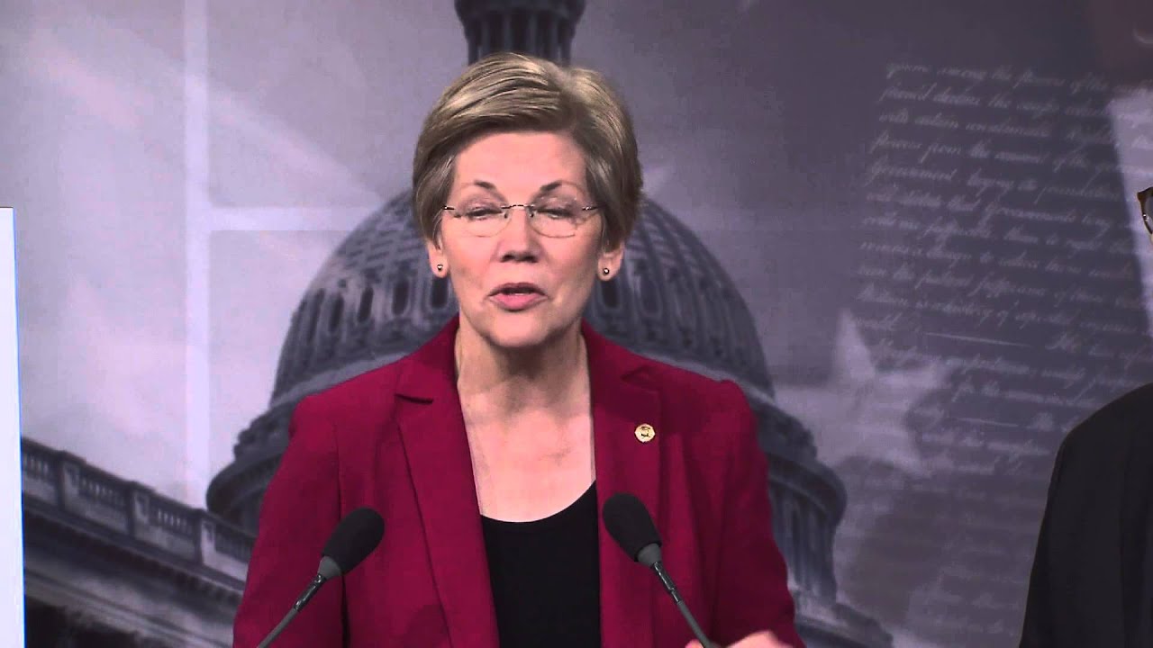 Senator Elizabeth Warren: The GOP budget would gut Wall Street regulation