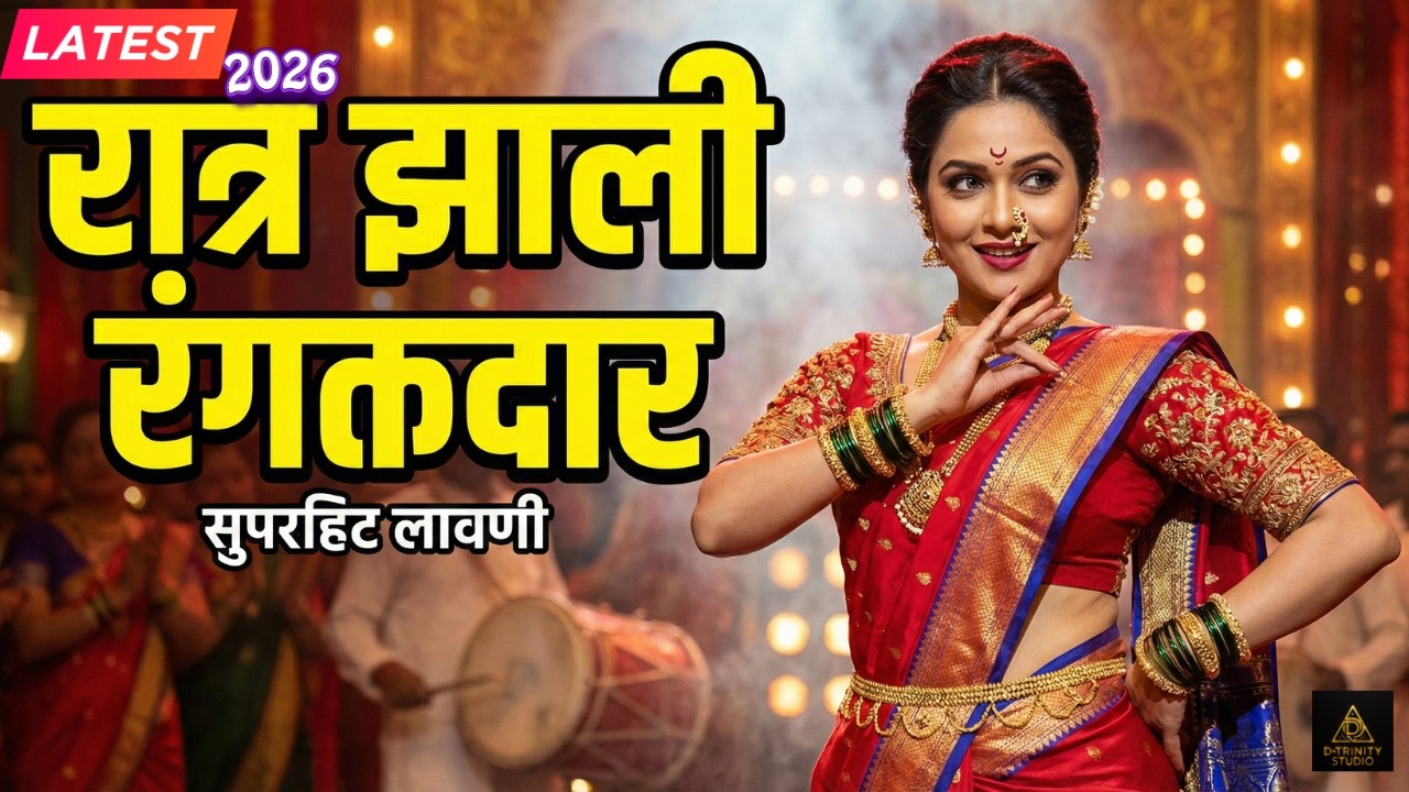 रात्र झाली रंगतदार | New Marathi Lavani 2026 | Romantic Tamasha | D Trinity Studio