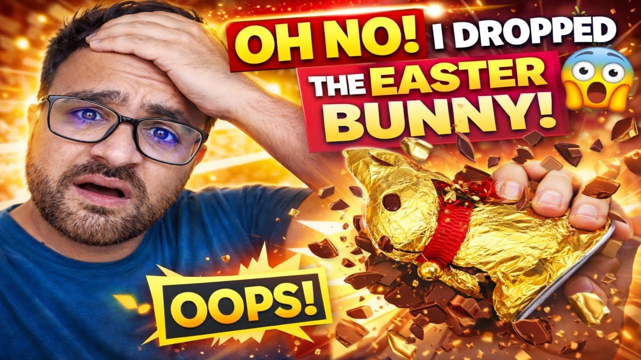 I Dropped the Famous Lindt Easter Bunny at Walmart Canada! 😱🐰 | Unexpected Moment