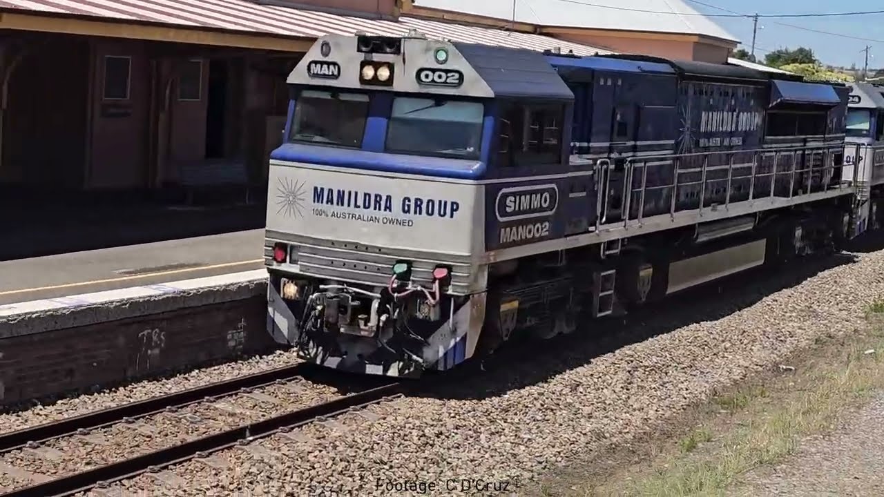 Manildra Train Harden NSW 8 January 2026