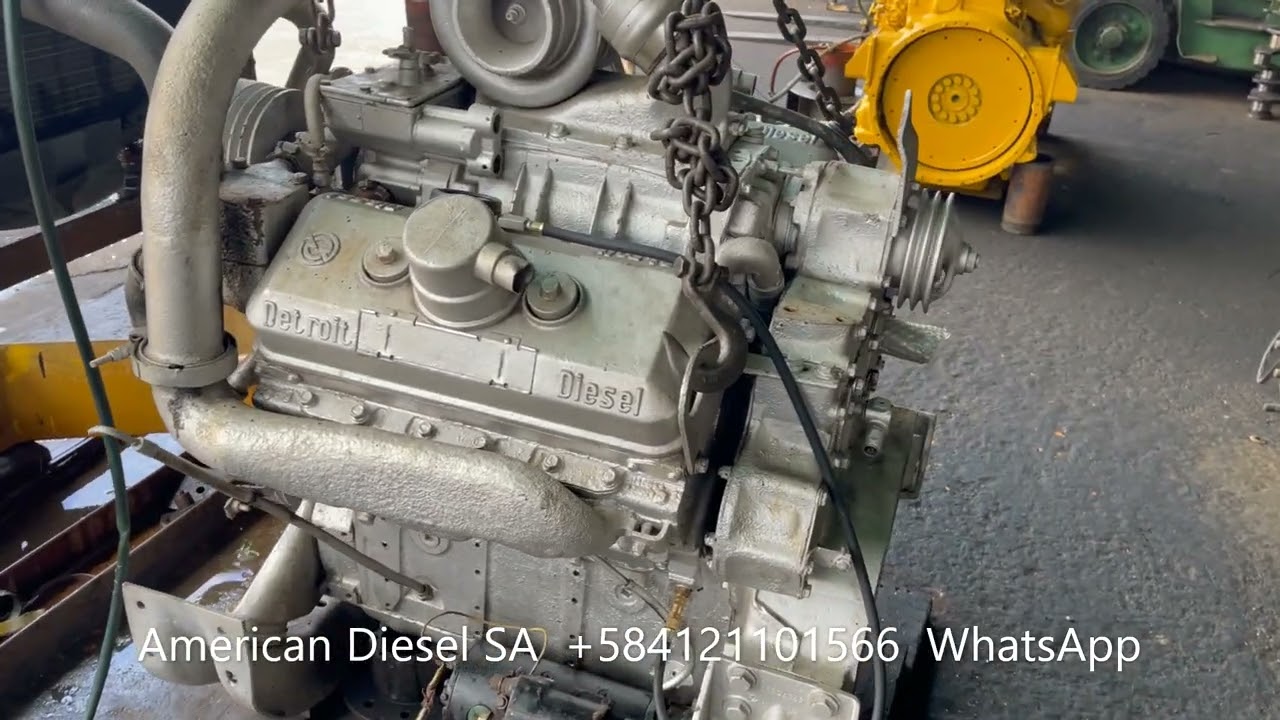 American Diesel SA - Detroit 6V92T Silver con 350HP Continuo
