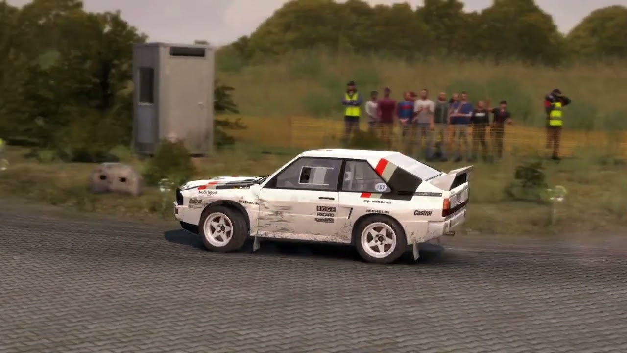 Dirt Rally Audi quatro rajdy grupa B